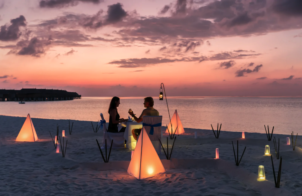 Bali romantic dinner