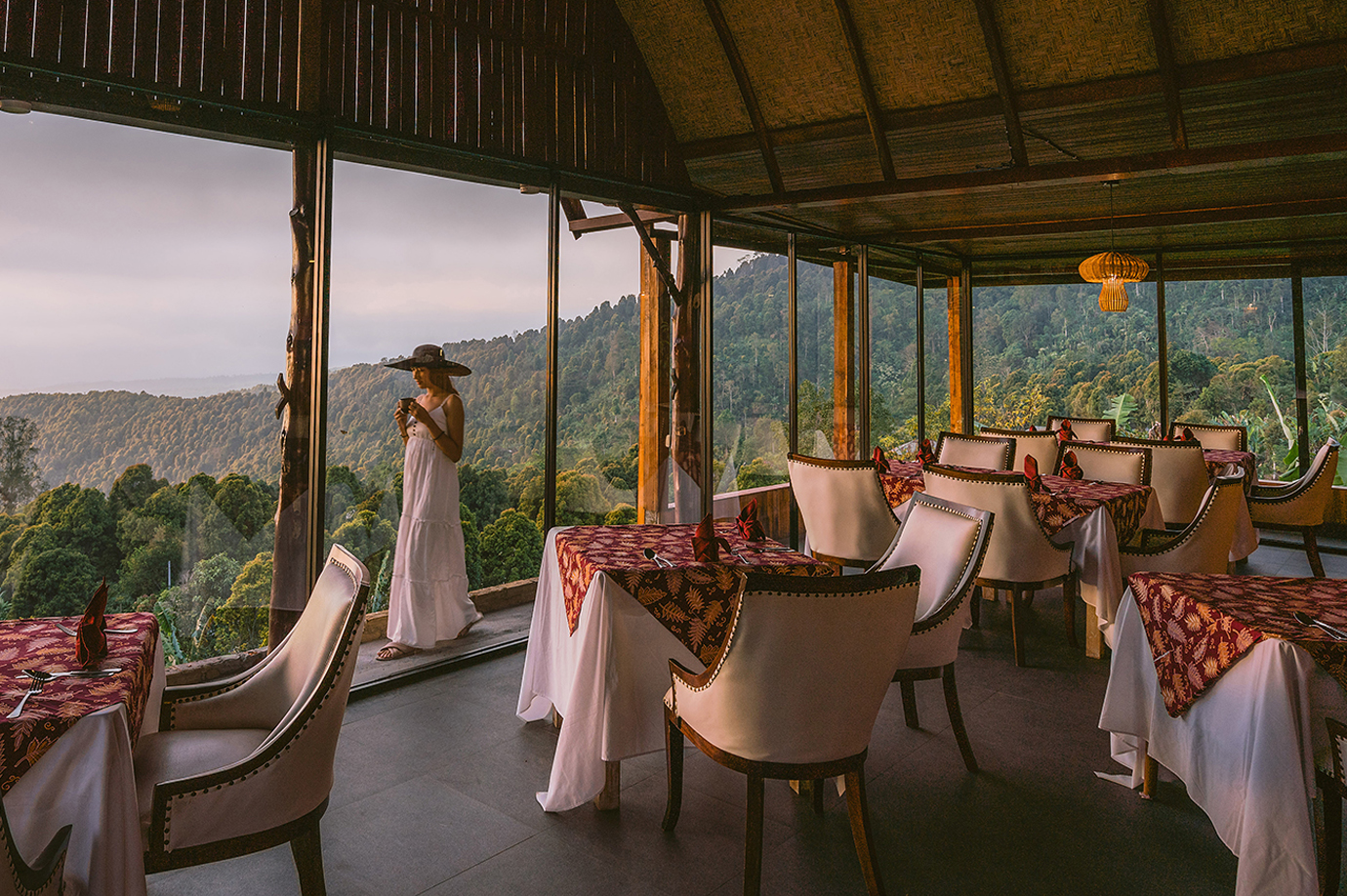 Dining Near Munduk Waterfall