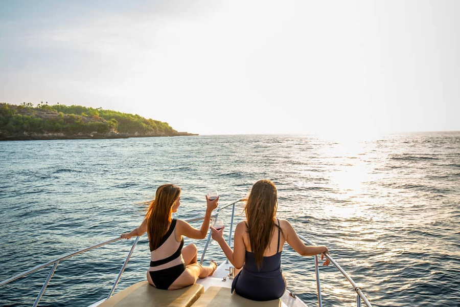 Boat Ride Back from Nusa Penida to Bali