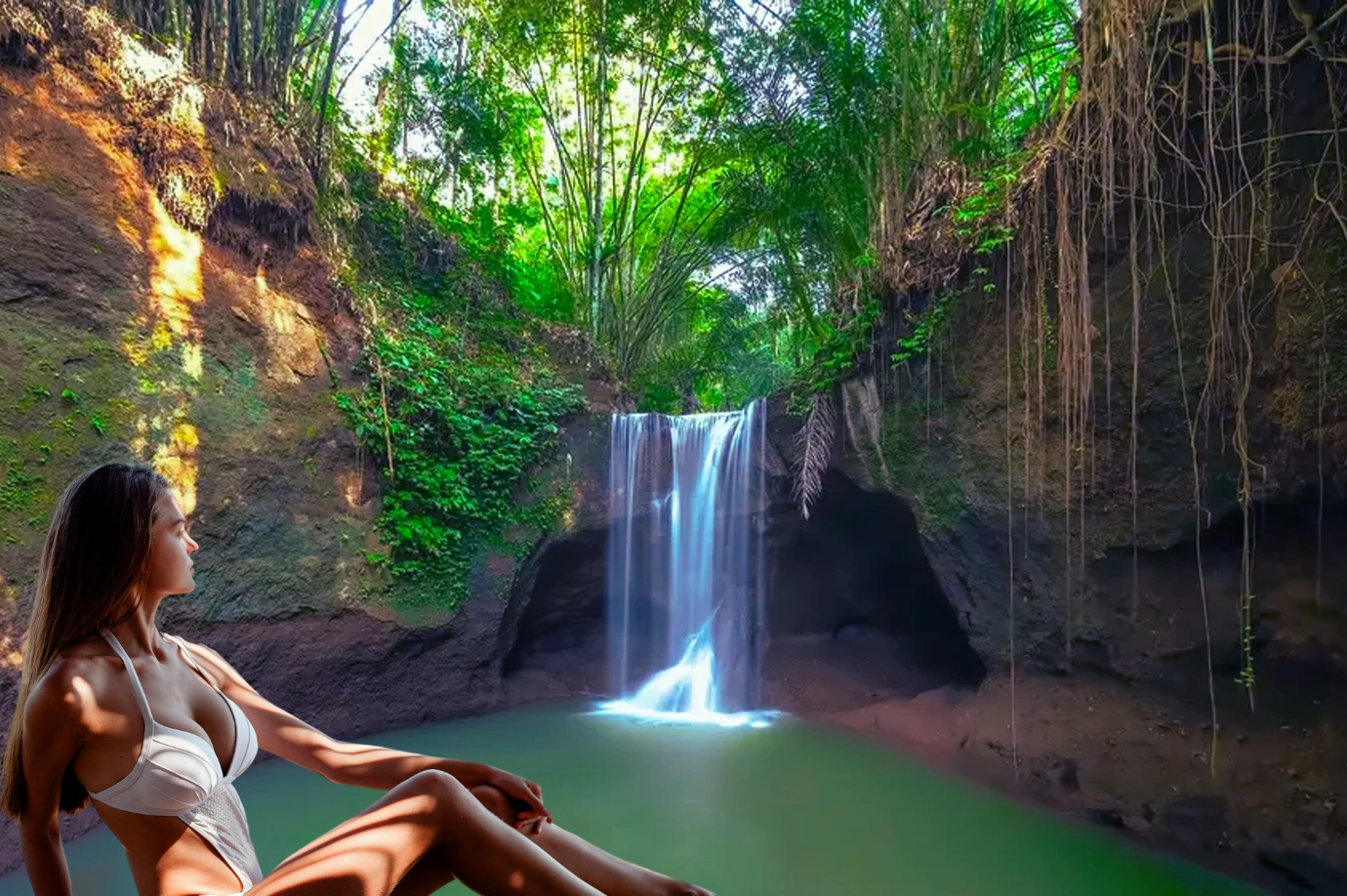 Path to Suwat Waterfall