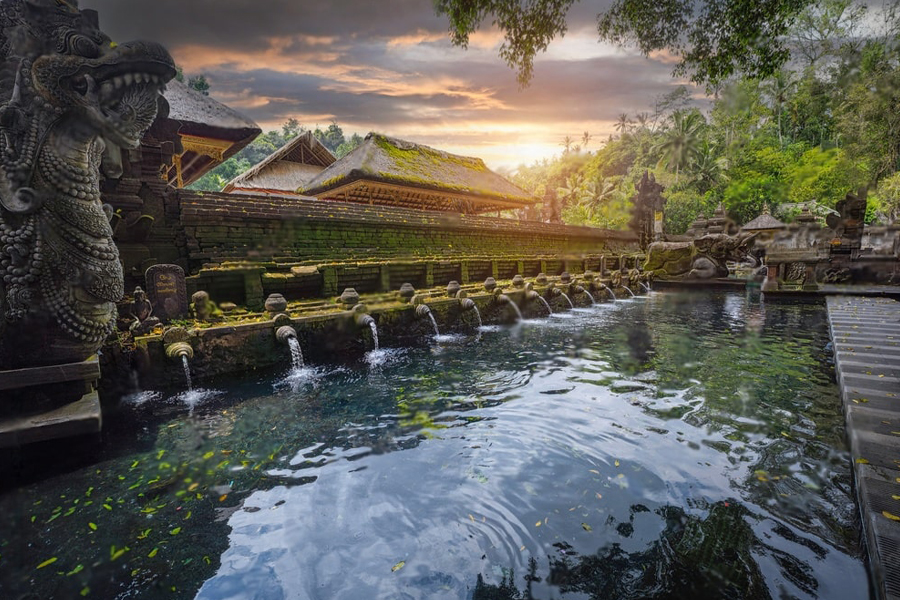 Tirta Empul Near Saraswati Temple