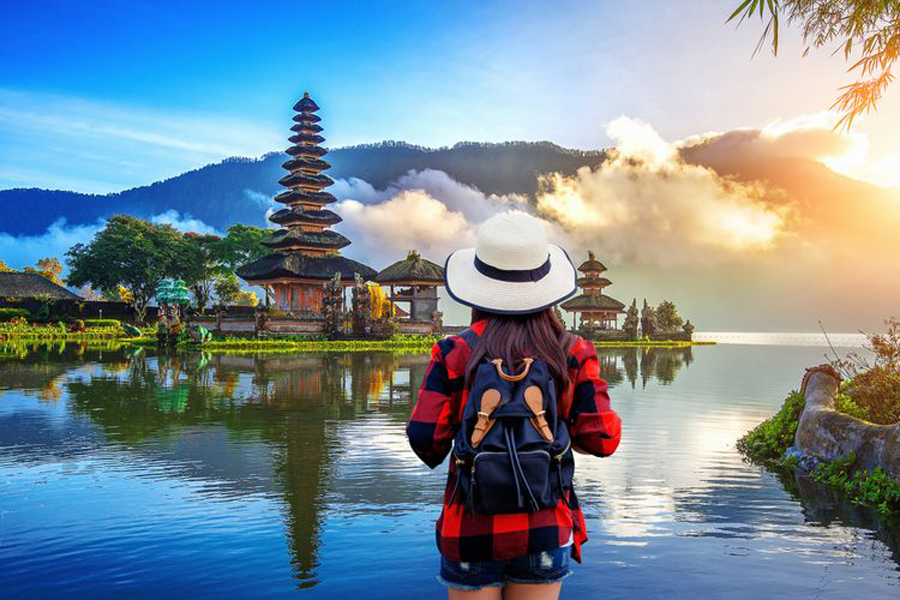 Ulun Danu Bratan Temple in Bali